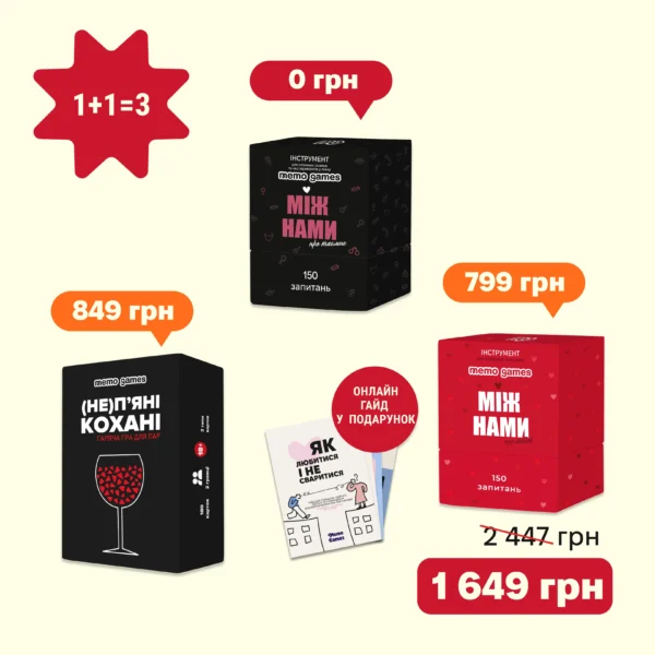 НАБІР «ВІДВЕРТІ ЗІЗНАННЯ»